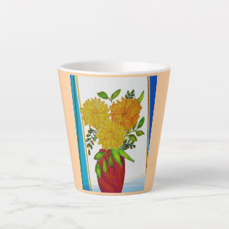 Taza De Café Latte Pequeña mugre de lata