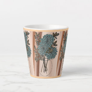 Taza De Café Latte Pequeña mugre de lata
