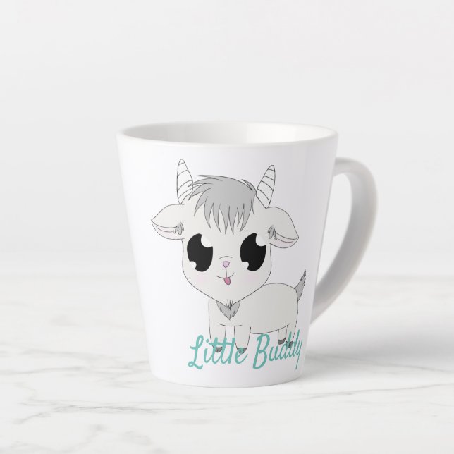 Taza De Café Latte Pequeño amigo - Mug (Ángulo derecho)