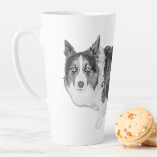 Taza De Café Latte Pequeño Guardián curioso