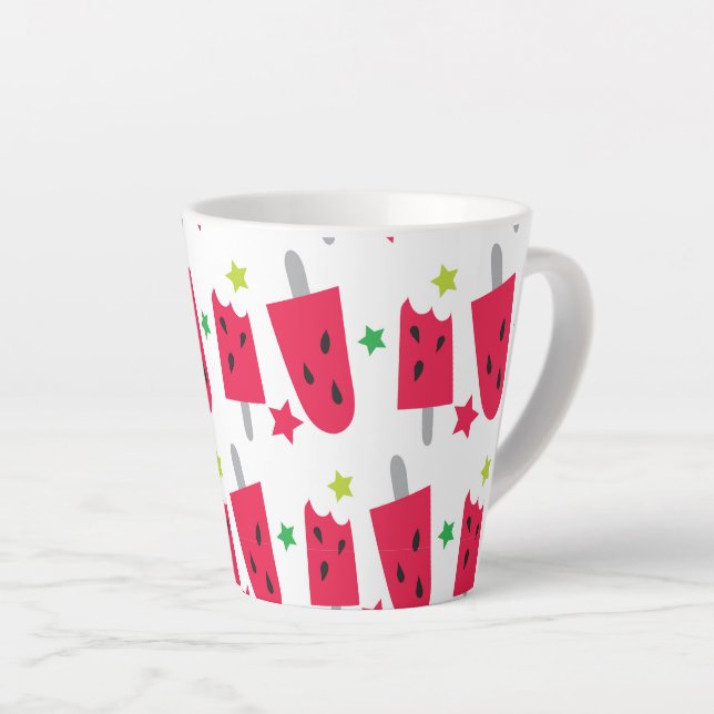 Taza De Café Latte Pequeño Latte Mug (Ángulo derecho)