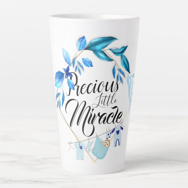 Taza De Café Latte Pequeño Milagro Precioso (Anverso)