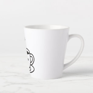 Taza De Café Latte Pequeños sorbos, grandes sonrisas