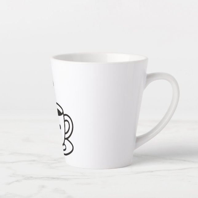 Taza De Café Latte Pequeños sorbos, grandes sonrisas (Derecha)