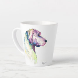 Taza De Café Latte Perfil de página