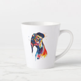 Taza De Café Latte Perro