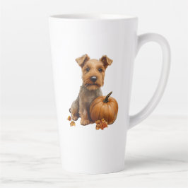 Taza De Café Latte Perro Caído Latte Mug