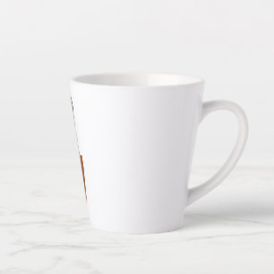 Taza De Café Latte Perro en Pocket Curioso Cachorro para los amantes