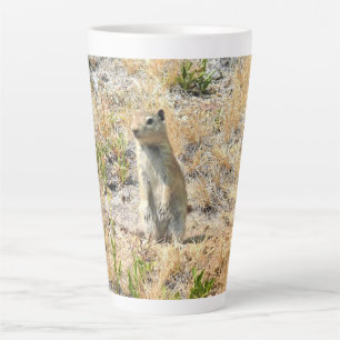 Taza De Café Latte Perro Prairie en Yosemite, California