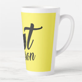 Taza De Café Latte Persona del gato