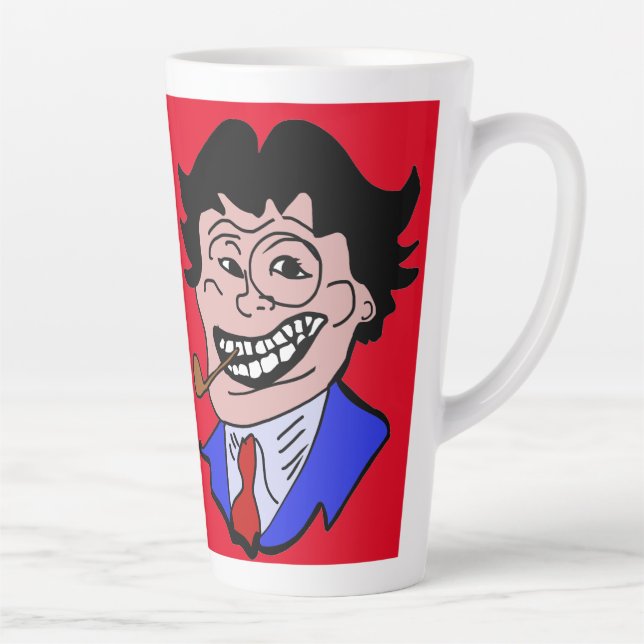 Taza De Café Latte personalidad de mr (Derecha)