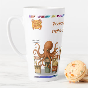 Taza De Café Latte Personaliza: puesto de snacks de Otto