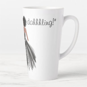 Taza De Café Latte Personalizable de latte mug lata