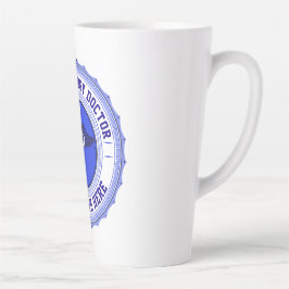 Taza De Café Latte Personalizable MD Especialidad Caduceus Anestesiol