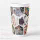Taza De Café Latte Personalizado de fotos personalizadas de la famili (Anverso)