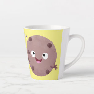 Taza De Café Latte Personalizado de galleta de chocolate inteligente