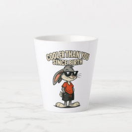 Taza De Café Latte Personalizado divertida|Conejito Guay|regalo diver