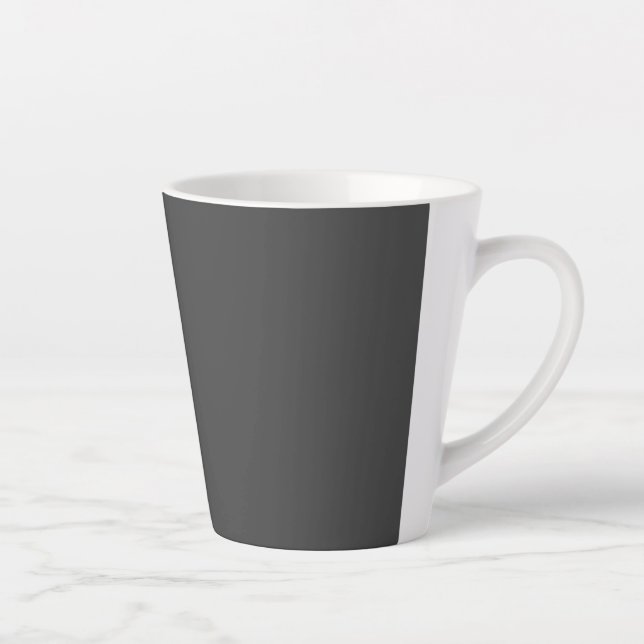 Taza De Café Latte Personalizado Latte Mugs | Café personalizado (Derecha)