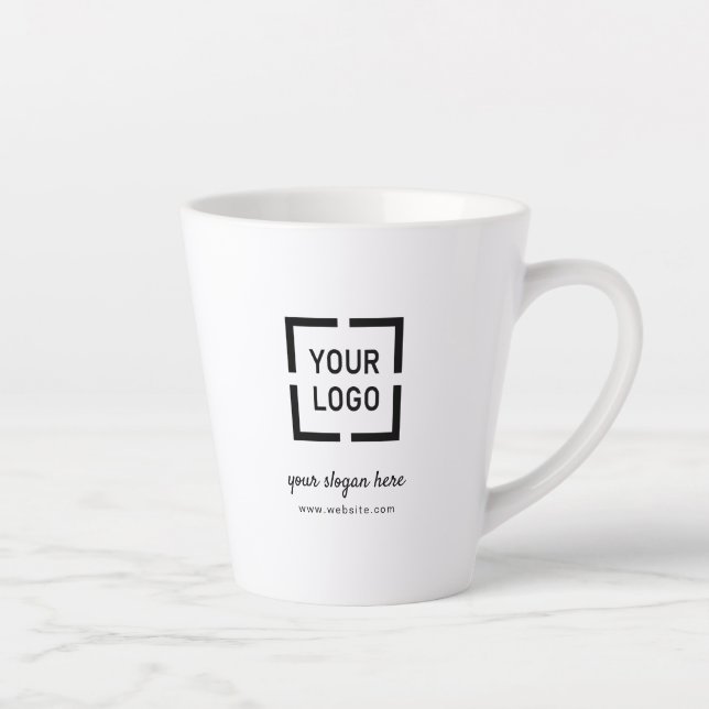 Taza De Café Latte Personalizado Logotipo promocional (Derecha)