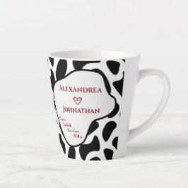 Taza De Café Latte Personalizado Mamá Papá Familia Personalización Mo