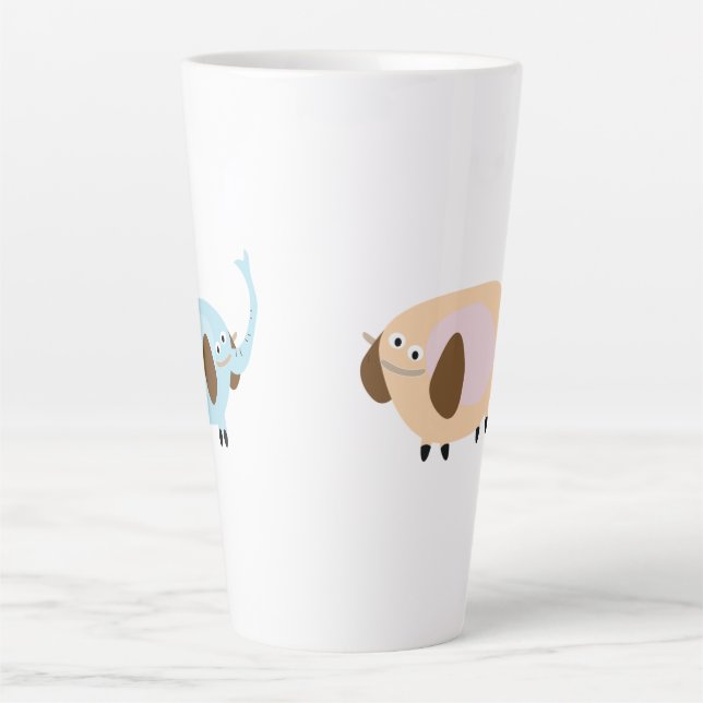 Taza De Café Latte personalizado mug (Anverso)