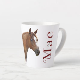Taza De Café Latte Personalizado Nicole - Mae 1 Latte Mug