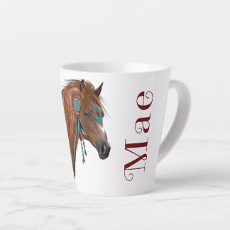 Taza De Café Latte Personalizado Nicole - Mae 2