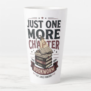 Taza De Café Latte Personalizado Solo Un Capítulo Más Est 1985 Bookwo