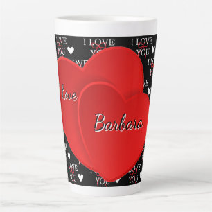 Taza De Café Latte Personalizado Te Amo