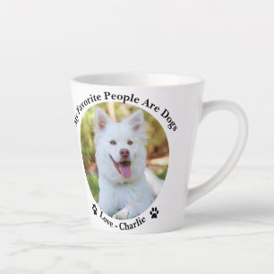 Taza De Café Latte Personalizar de su propia foto y nombre personaliz