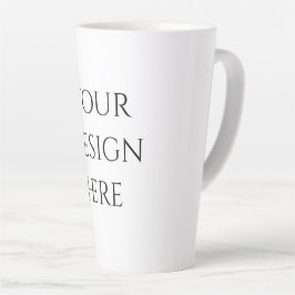 Taza De Café Latte Personalizar o personalizar 