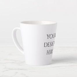 Taza De Café Latte Personalizar o personalizar 