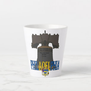 Taza De Café Latte Philadelphia Pennsylvania Liberty Bell