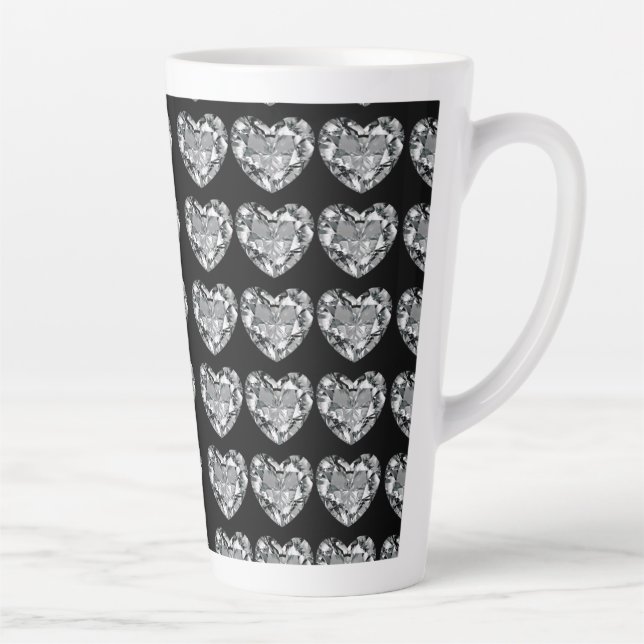 Taza De Café Latte piedras preciosas (Derecha)