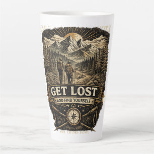 Taza De Café Latte Pierde y Encuéntrate