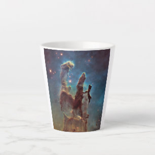 Taza De Café Latte Pilares de la Creación, Águila Nebulosa Espacio Hu