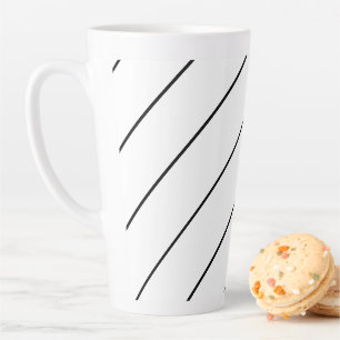 Taza De Café Latte Pilares    negrosBig Latte Mug