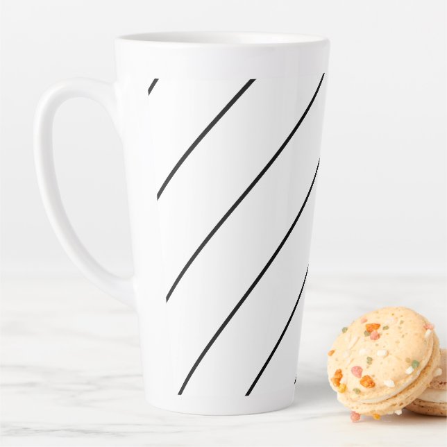 Taza De Café Latte Pilares    negrosBig Latte Mug (In situ)