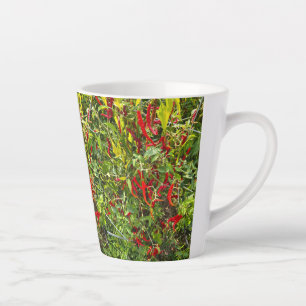 Taza De Café Latte ¡Pimientos calientes para café caliente!