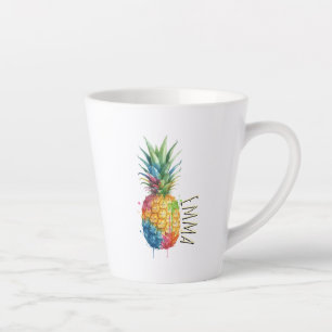 Taza De Café Latte Piña