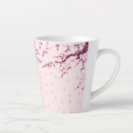 Taza De Café Latte Pink Latte Mug