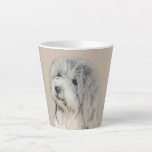Taza De Café Latte Pintura Havanesa (Dorada Sable) - Arte Perro Origi
