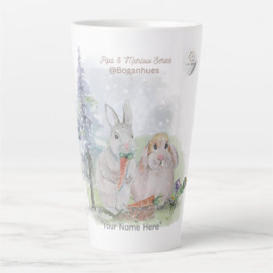 Taza De Café Latte "Pipa & Marlow" Boganhues Botella de Agua con Impr