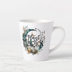 Taza De Café Latte Planta Magick