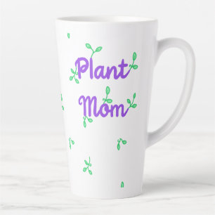 Taza De Café Latte Planta Mom Bonito Mug