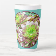 PLANTAS SUCULENTES Latte Mug