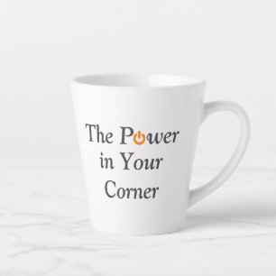 Taza De Café Latte Poder en tu esquina Vamos a hacer esto Motivación 