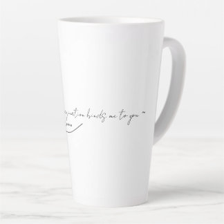 Taza De Café Latte Poetry Mug