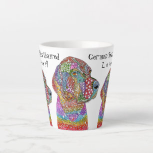 Taza De Café Latte Pointer Lover