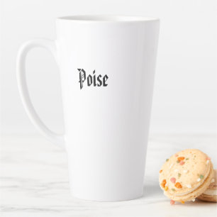 Taza De Café Latte Póise